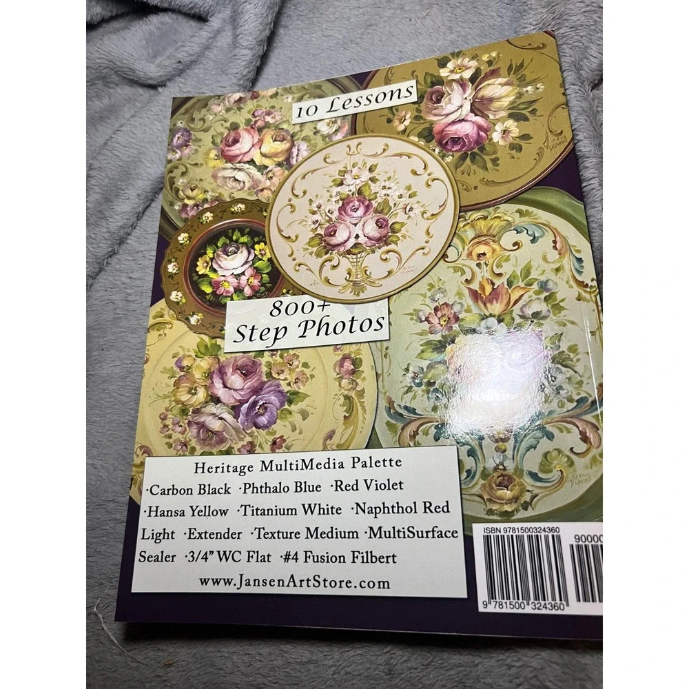 Jansen Art Studio Casual Elegance & A Tapestry of Strokes Vol. 1 Books w/ 2 Dvd